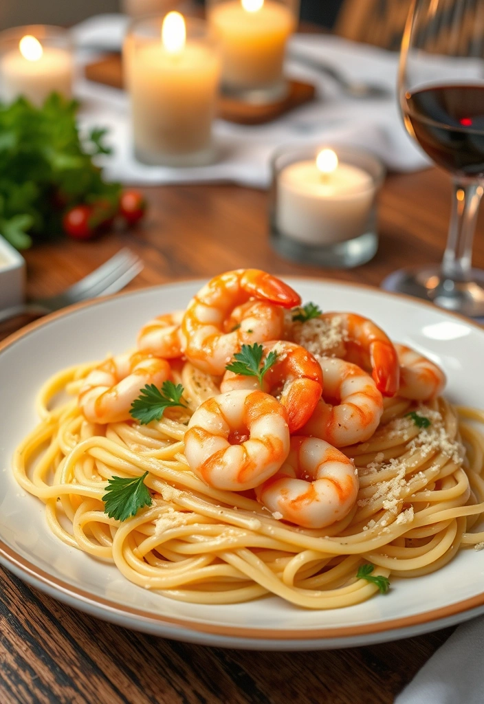 9 Quick and Delicious Recipes You Can Make in 20 Minutes - 1. Garlic Butter Shrimp Pasta