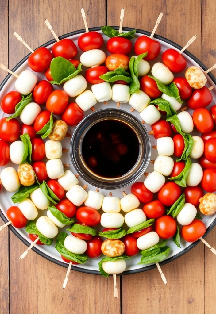 9 Quick and Delicious Recipes You Can Make in 20 Minutes - 2. Caprese Salad Skewers