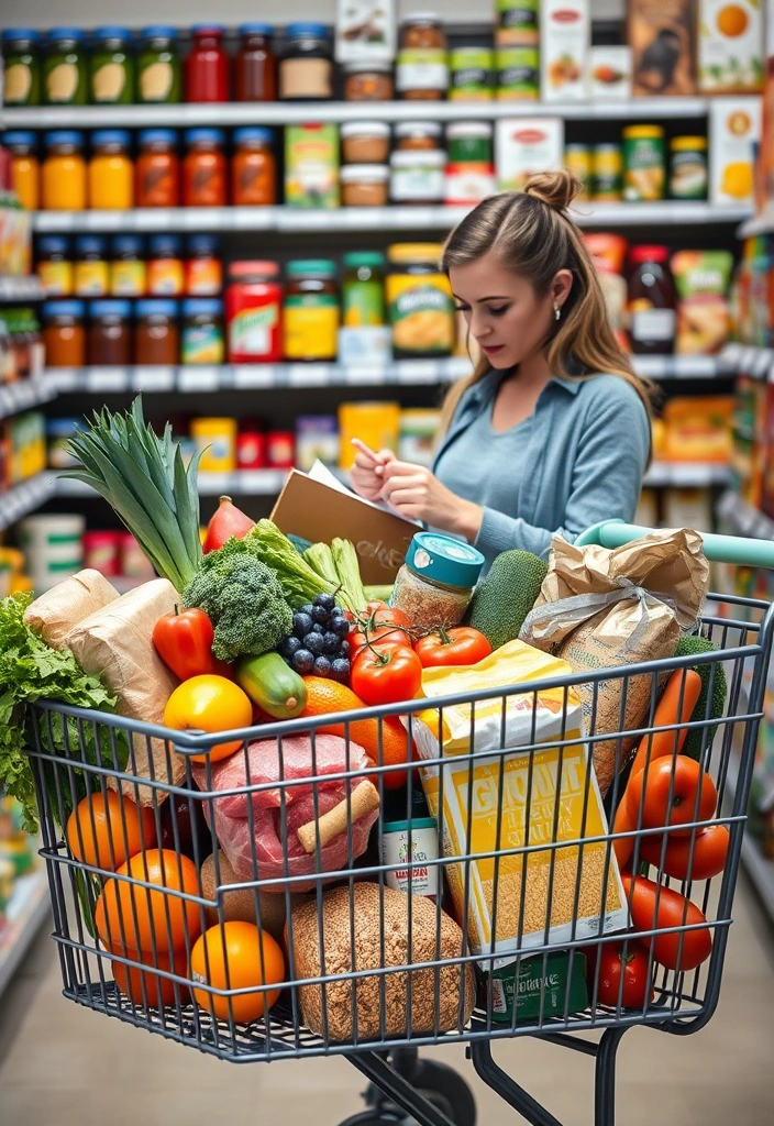 A Step-by-Step Guide to Prepping a Week’s Worth of Dinners - 2. Grocery Shopping Smart