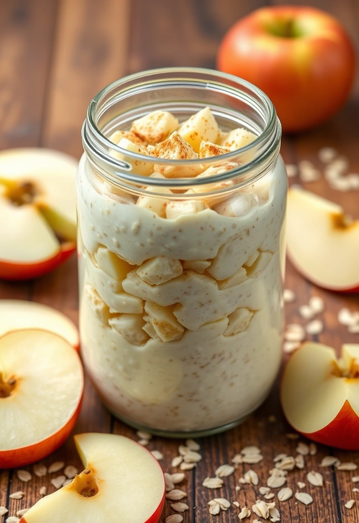 Affordable Family-Friendly Recipes That Everyone Will Love - 10. Apple Cinnamon Overnight Oats