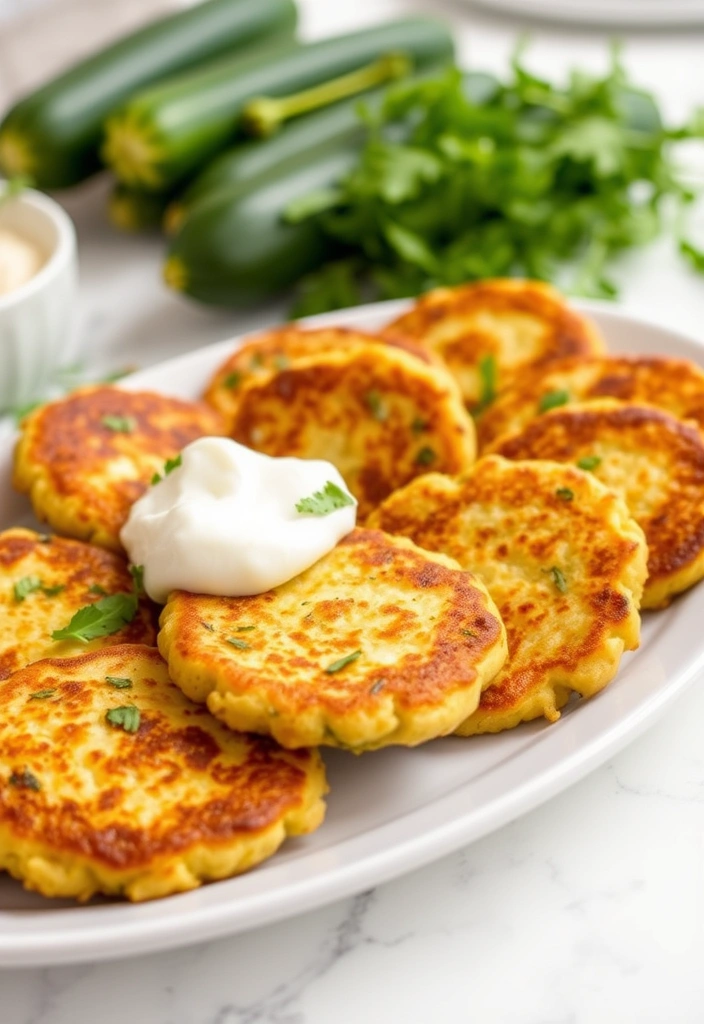 Affordable Family-Friendly Recipes That Everyone Will Love - 12. Zucchini Fritters