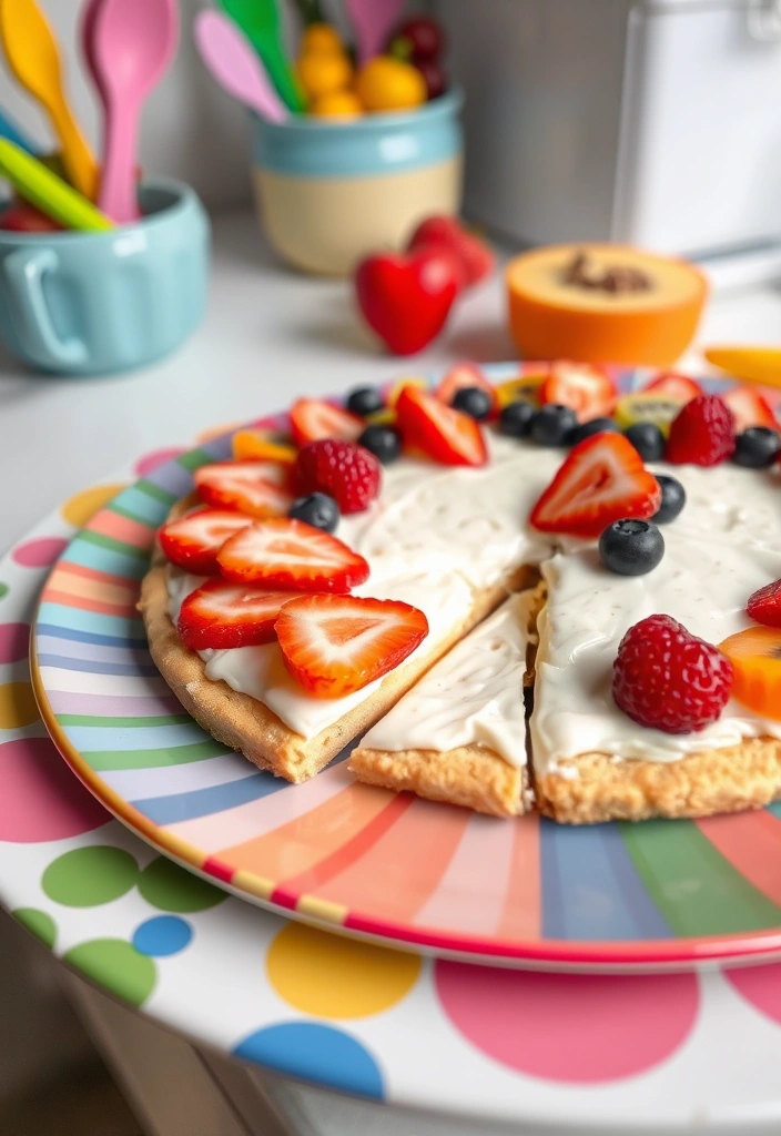 Baking with Kids: 10 Fun and Easy Recipes - 3. Fruit Pizza