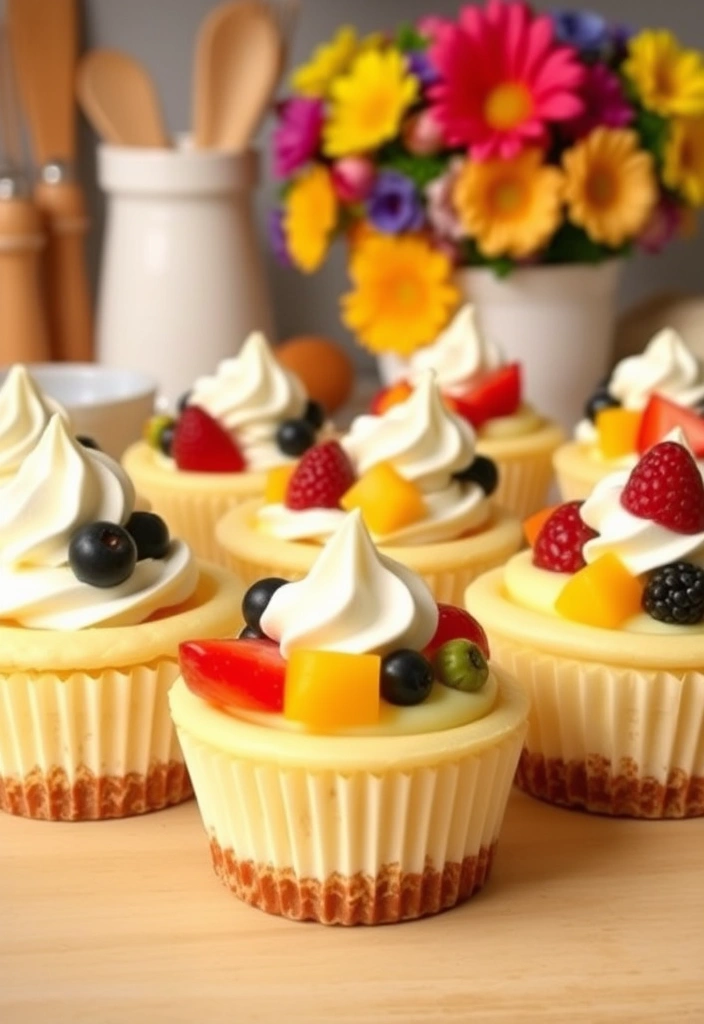 Baking with Kids: 10 Fun and Easy Recipes - 5. Mini Cheesecakes