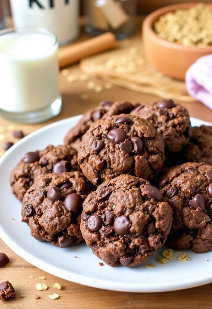 Baking with Kids: 10 Fun and Easy Recipes - 7. No-Bake Chocolate Oatmeal Cookies