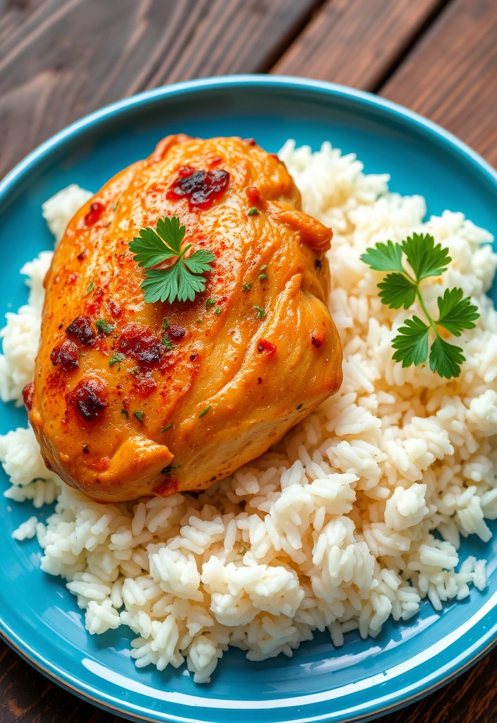 Budget-Friendly Slow Cooker Recipes You’ll Love - 2. Savory Chicken and Rice