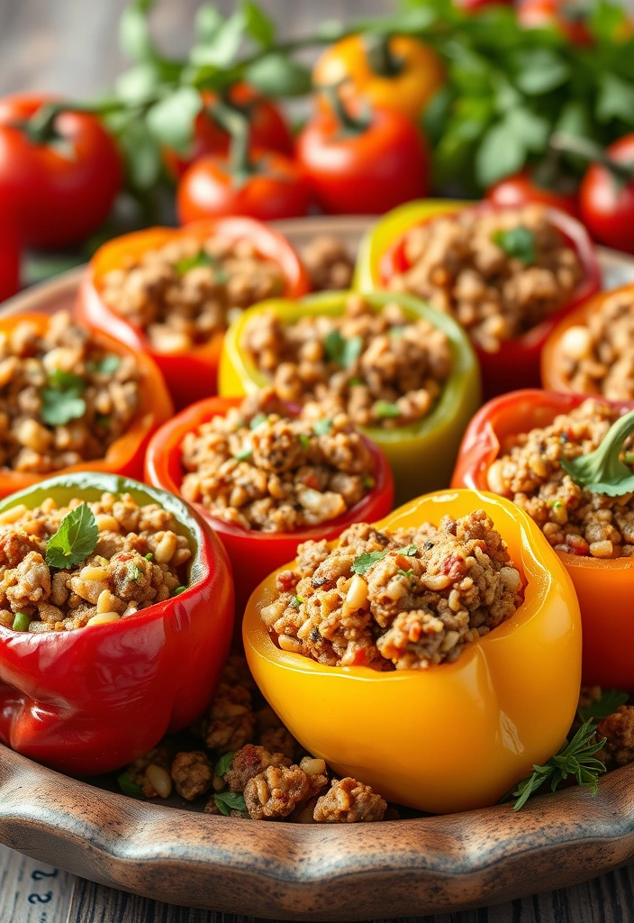 Crockpot Meals That Won’t Break the Bank - 8. Stuffed Peppers