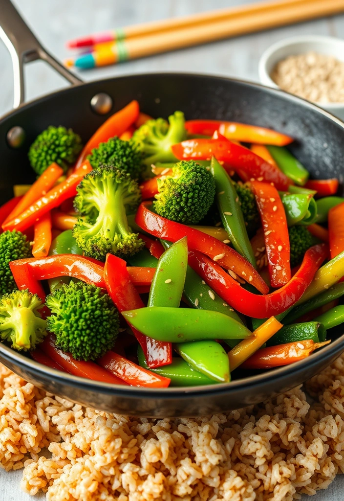 Healthy Quick Recipes You Can Make in 15 Minutes or Less - 3. 15-Minute Veggie Stir-Fry