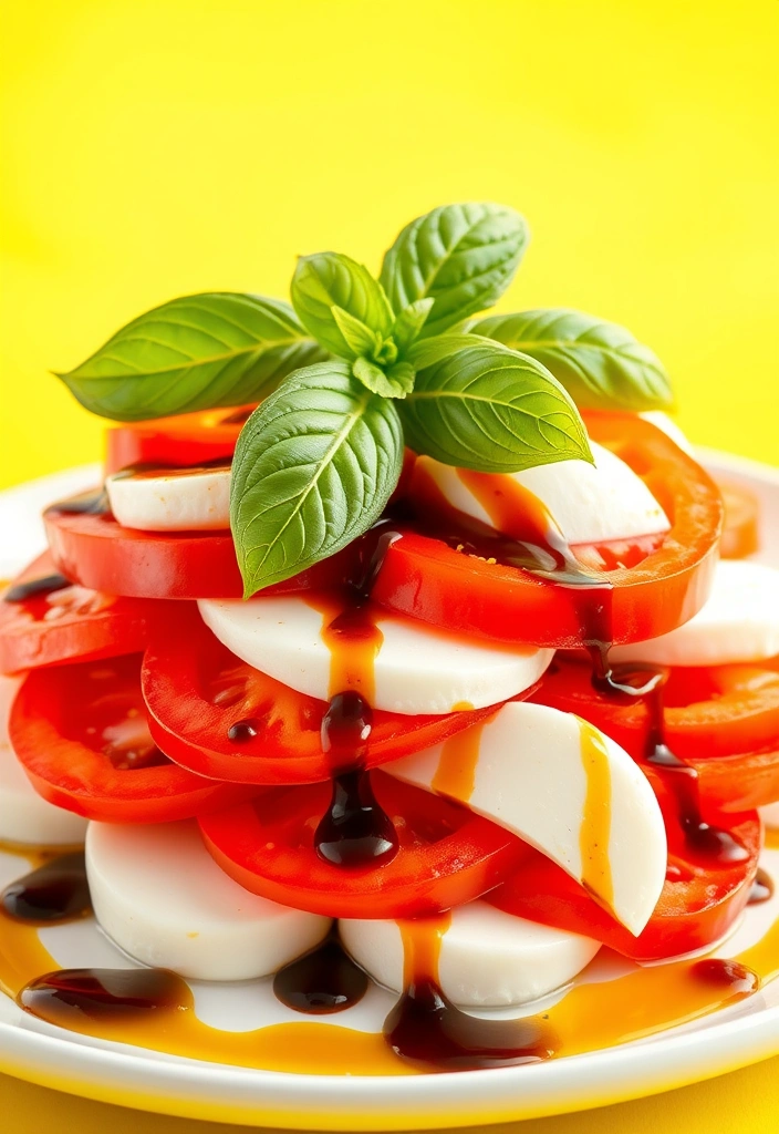 How to Make Gourmet-Style Meals on a Budget - 14. Easy Caprese Salad