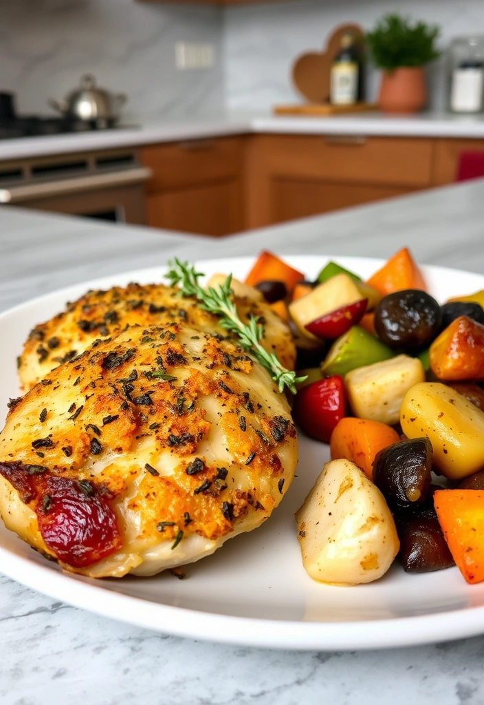 How to Make Gourmet-Style Meals on a Budget - 2. Herb-Crusted Chicken Thighs