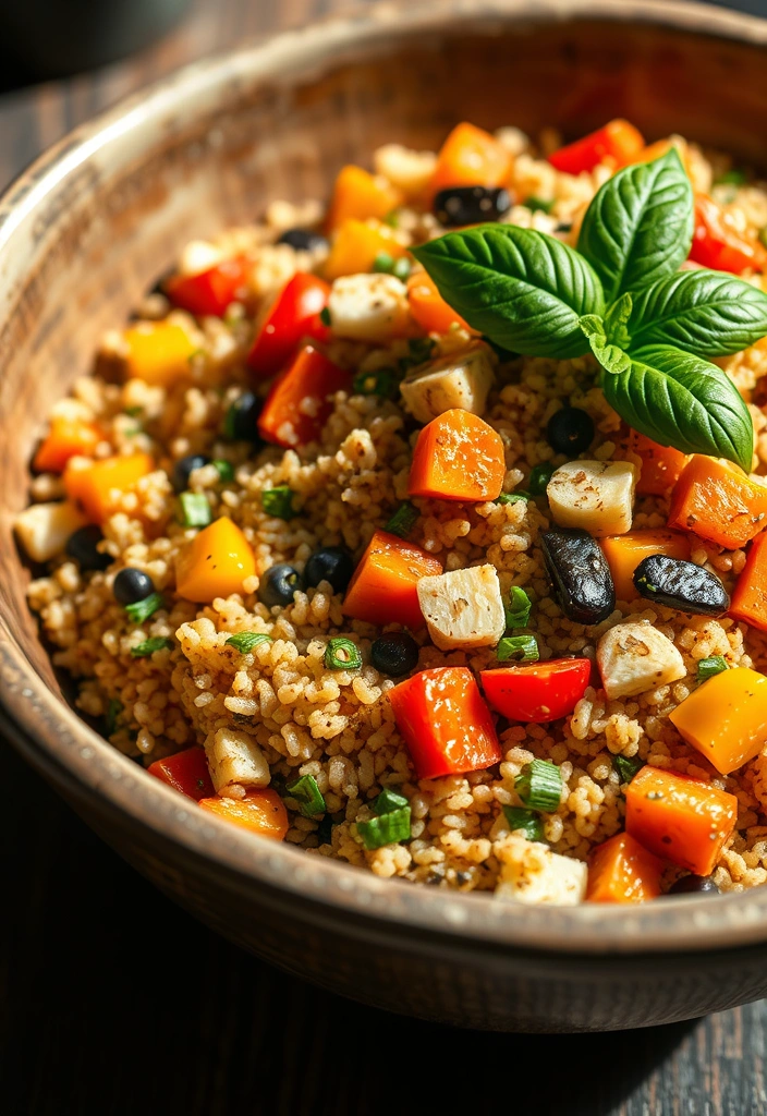 How to Make Gourmet-Style Meals on a Budget - 3. Quinoa Salad with Roasted Vegetables