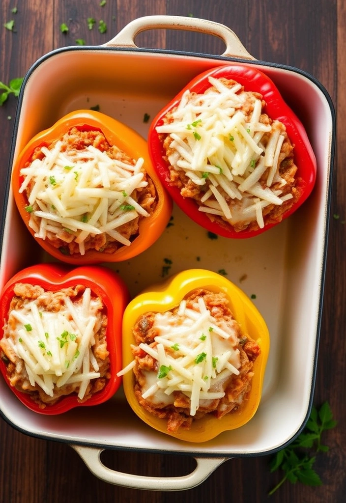 How to Make Gourmet-Style Meals on a Budget - 6. Savory Stuffed Bell Peppers