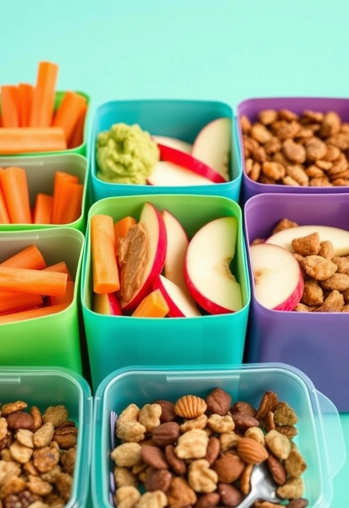 How to Prep a Week’s Worth of Lunches in Just 2 Hours - 6. Snack Packs: Keep It Light