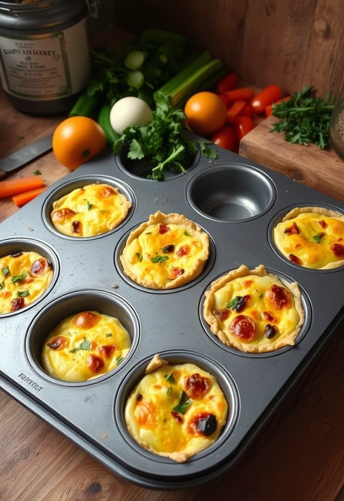 How to Prep a Week’s Worth of Lunches in Just 2 Hours - 7. Quiches and Frittatas: Egg-cellent Choices