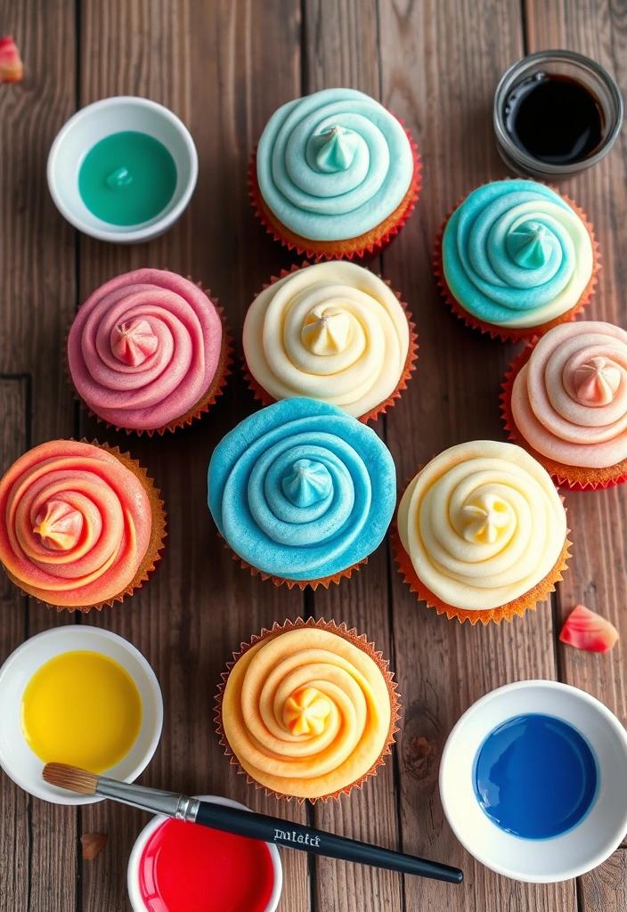 Instagram-Worthy Cupcakes: Tips and Tricks - 2. Play with Colors