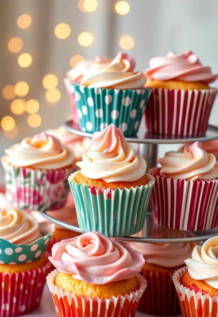 Instagram-Worthy Cupcakes: Tips and Tricks - 4. Use Creative Cupcake Liners