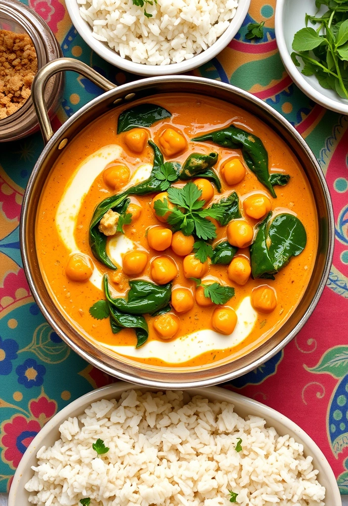 One-Pan Meals in Under 20 Minutes: 10 Recipes You'll Want to Make Tonight! - 10. One-Pan Chickpea Curry