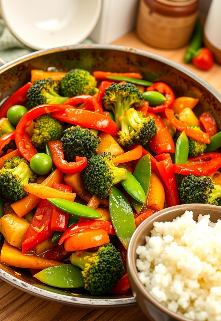 One-Pan Meals in Under 20 Minutes: 10 Recipes You'll Want to Make Tonight! - 3. One-Pan Veggie Stir-Fry