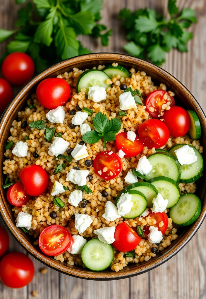 One-Pan Meals in Under 20 Minutes: 10 Recipes You'll Want to Make Tonight! - 7. One-Pan Mediterranean Quinoa