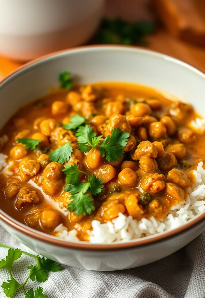 Quick 3-Ingredient Recipes for Busy Days - 10. Coconut Curry Lentils