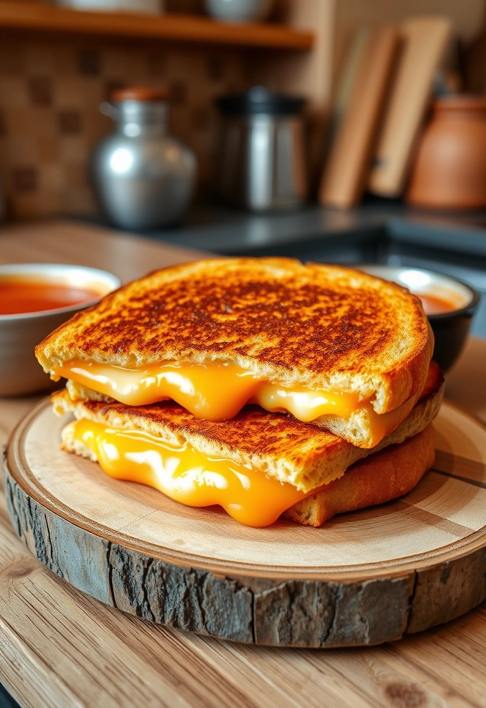 Quick 3-Ingredient Recipes for Busy Days - 12. Classic Grilled Cheese Sandwich