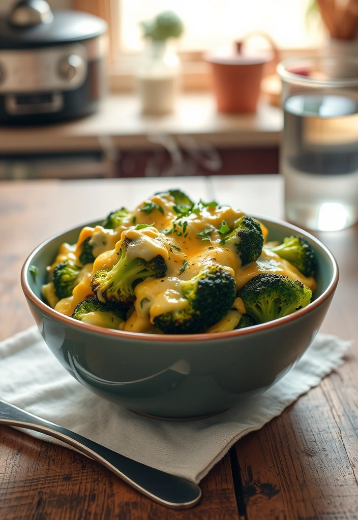 Quick 3-Ingredient Recipes for Busy Days - 14. Quick Cheesy Broccoli