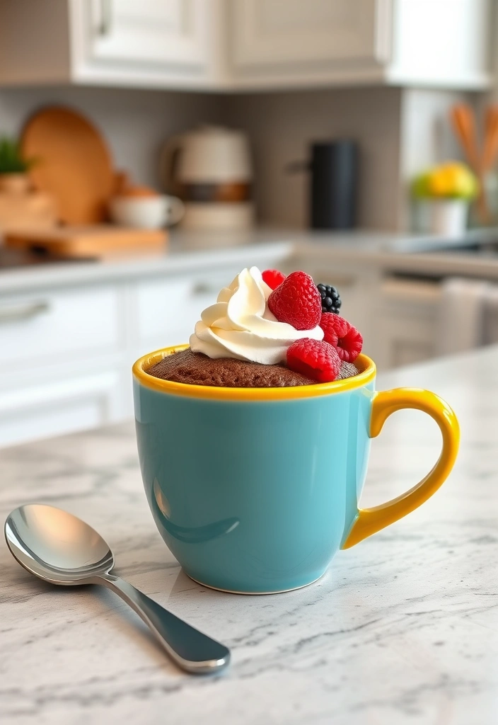 Quick 3-Ingredient Recipes for Busy Days - 4. 3-Ingredient Chocolate Mug Cake