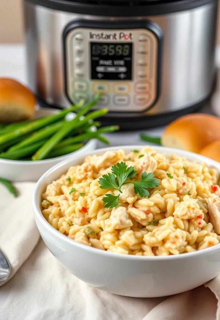 Quick Instant Pot Recipes for Dinner in a Flash - 12. Chicken and Rice Casserole