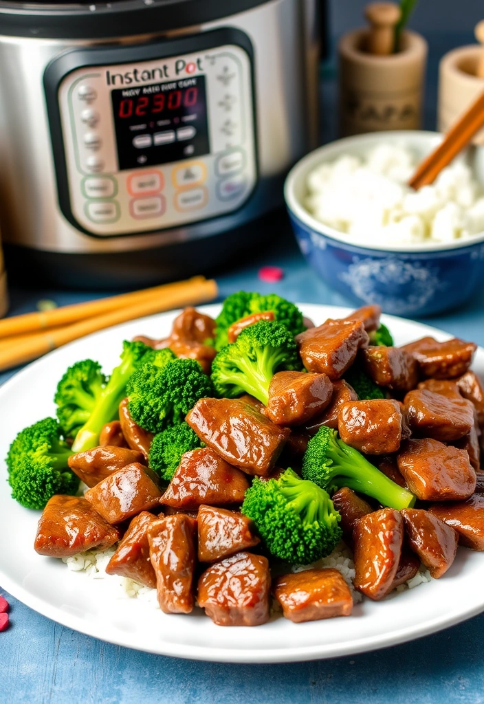 Quick Instant Pot Recipes for Dinner in a Flash - 2. Beef and Broccoli Stir-Fry