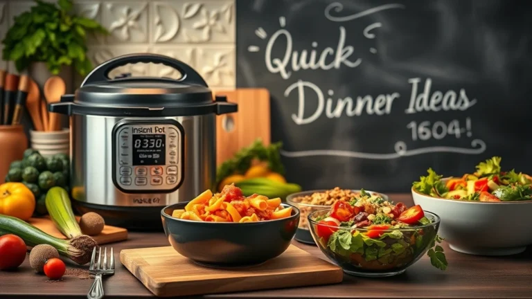 Quick Instant Pot Recipes for Dinner in a Flash