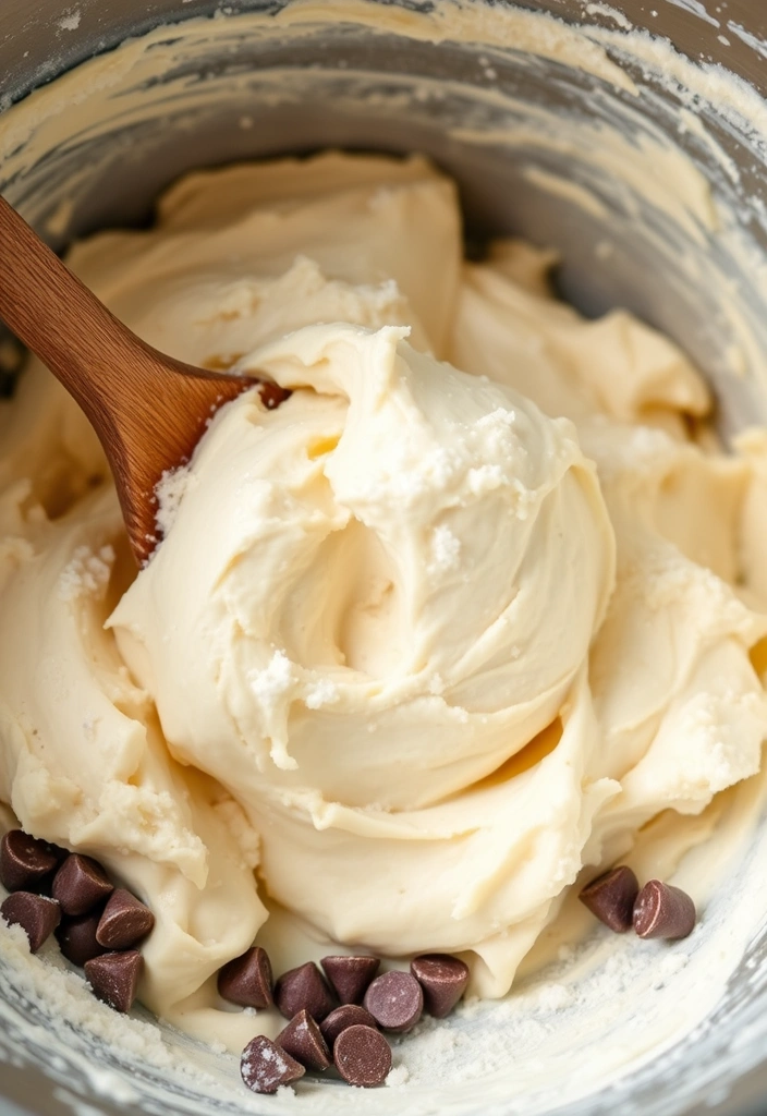 The Best Chocolate Chip Cookies: A Step-by-Step Guide - Mixing the Dough