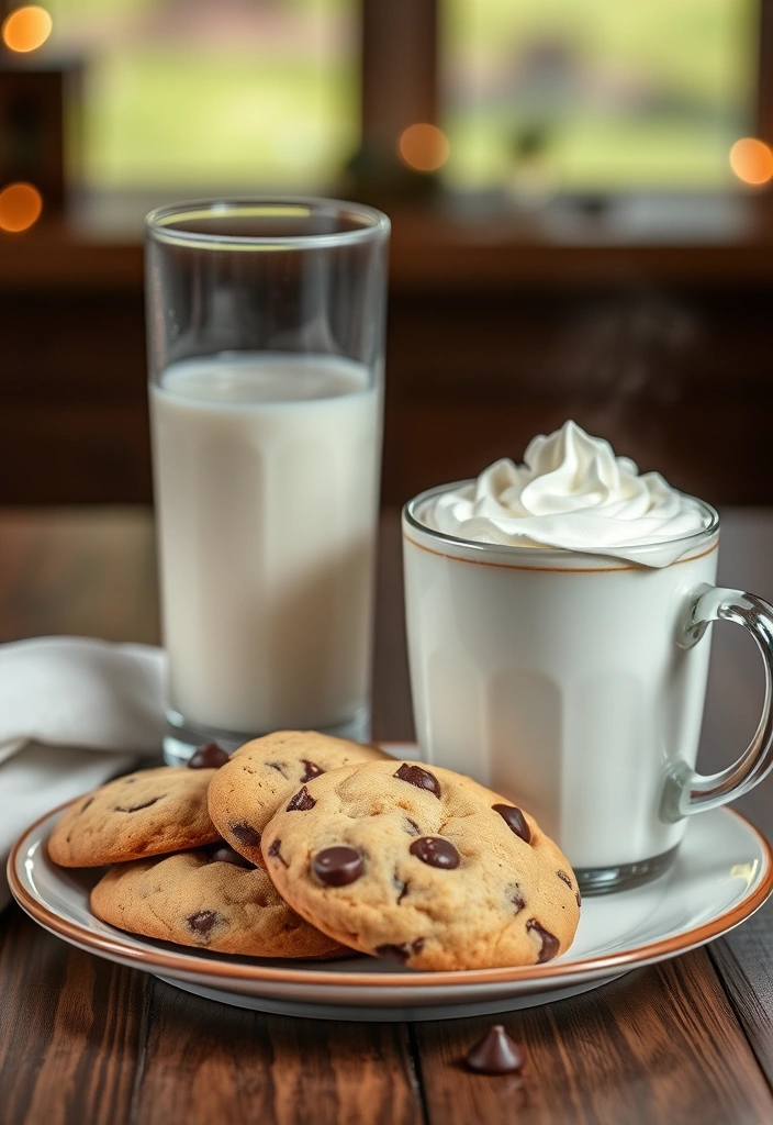 The Best Chocolate Chip Cookies: A Step-by-Step Guide - Pairing with Drinks