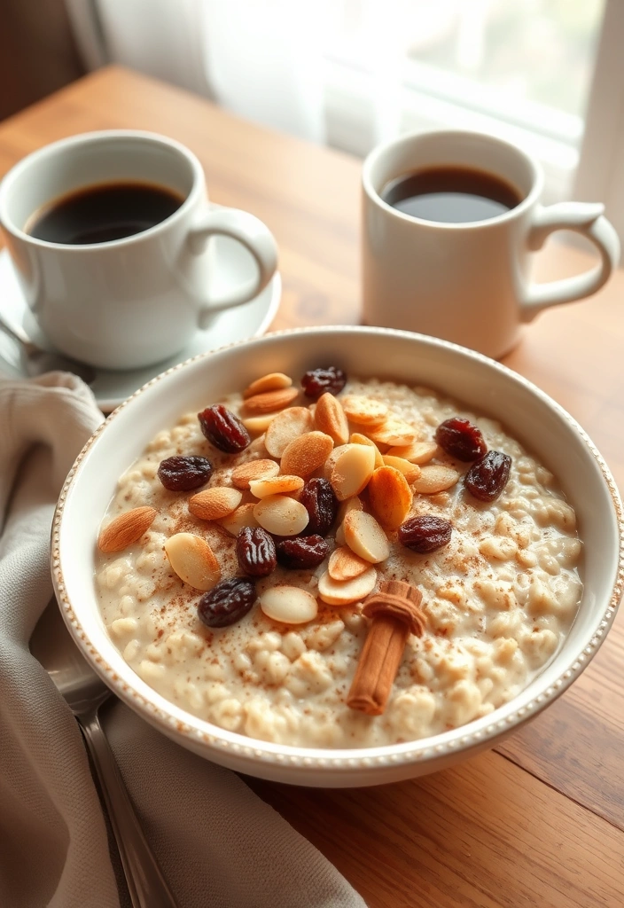 The Cheapest Protein-Packed Meals You Can Make at Home - 11. Oatmeal with Almonds and Raisins