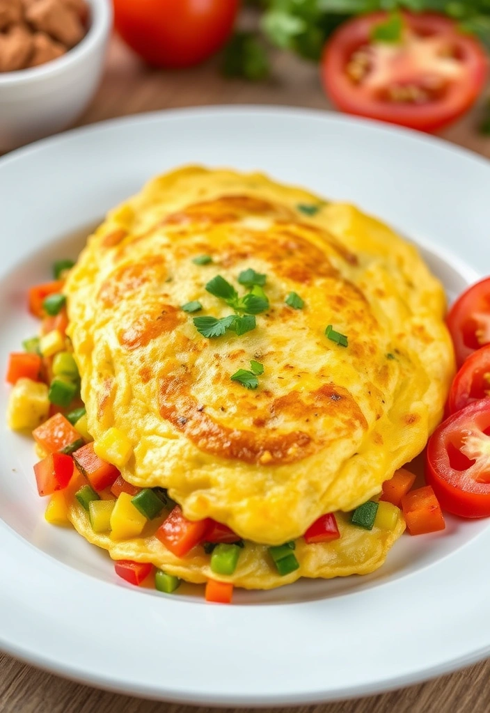 The Cheapest Protein-Packed Meals You Can Make at Home - 12. Vegetable Omelette