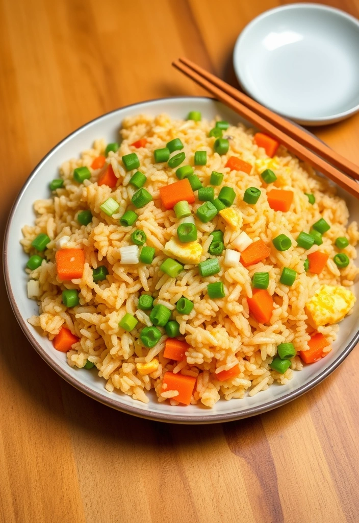 The Cheapest Protein-Packed Meals You Can Make at Home - 3. Egg Fried Rice