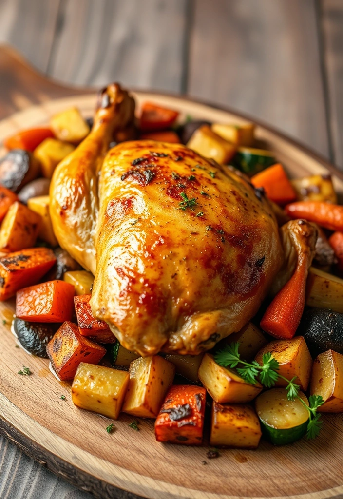 The Cheapest Protein-Packed Meals You Can Make at Home - 6. Baked Chicken Thighs with Vegetables