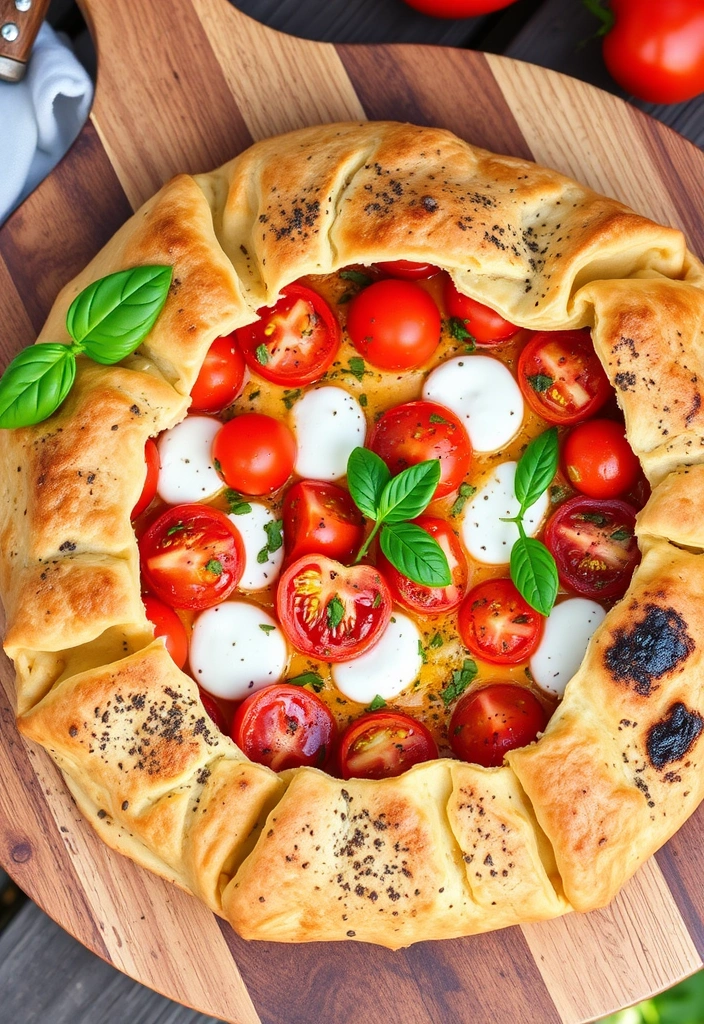 The Ultimate Guide to Making Flaky Pastries at Home - Herbed Goat Cheese and Tomato Galette